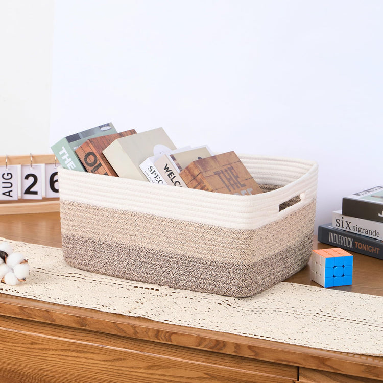 Large Storage Baskets for Organizing (4 Count)