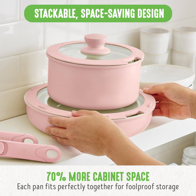 10 Piece Nonstick Pots & Pans Set
