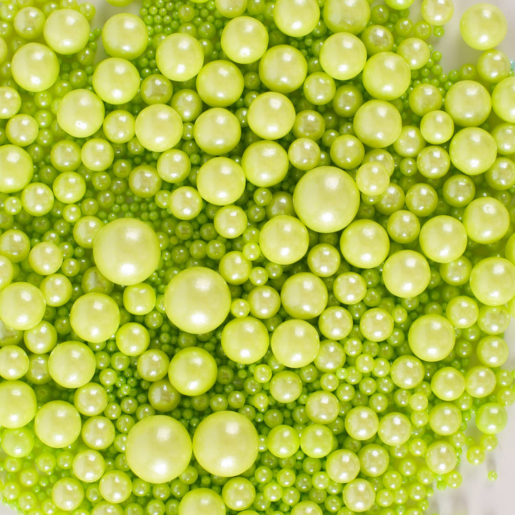Halloween Green Pearl Sugar Sprinkles (4.58 Ounce)