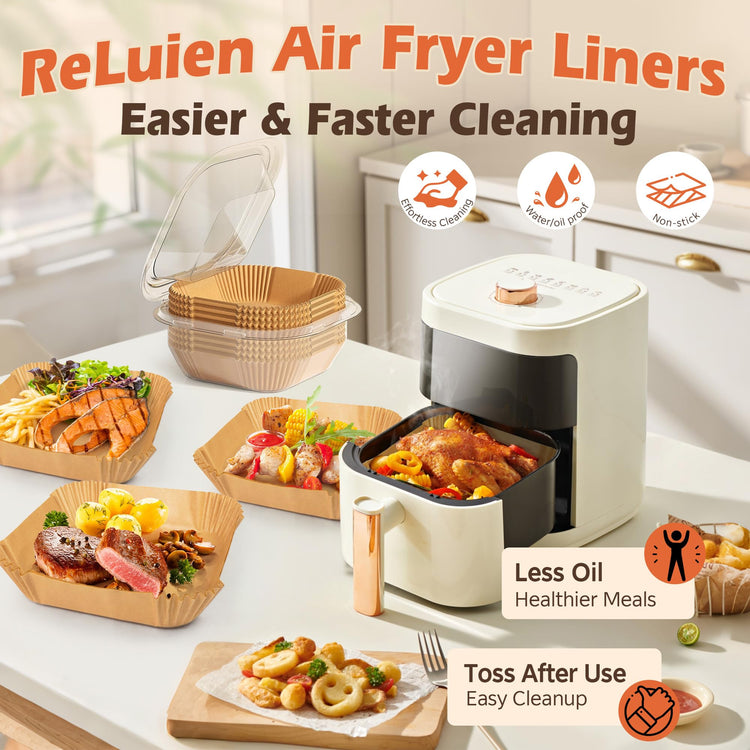 Air Fryer Liners Disposable 125 Pcs