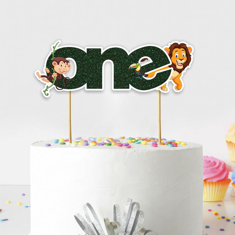 Jugle Safari One Cake Topper