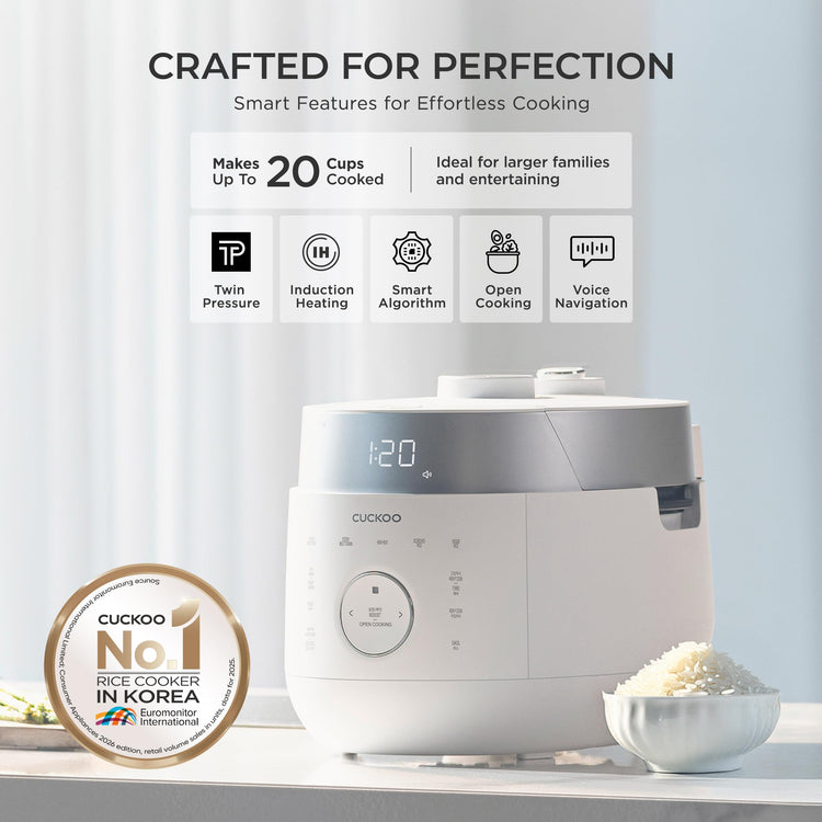 Twin Pressure Induction Rice Cooker