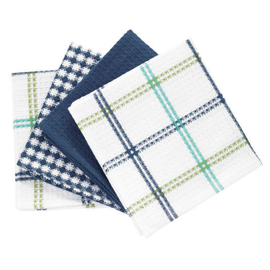 Premium Waffle Dish Cloths (4 Count)