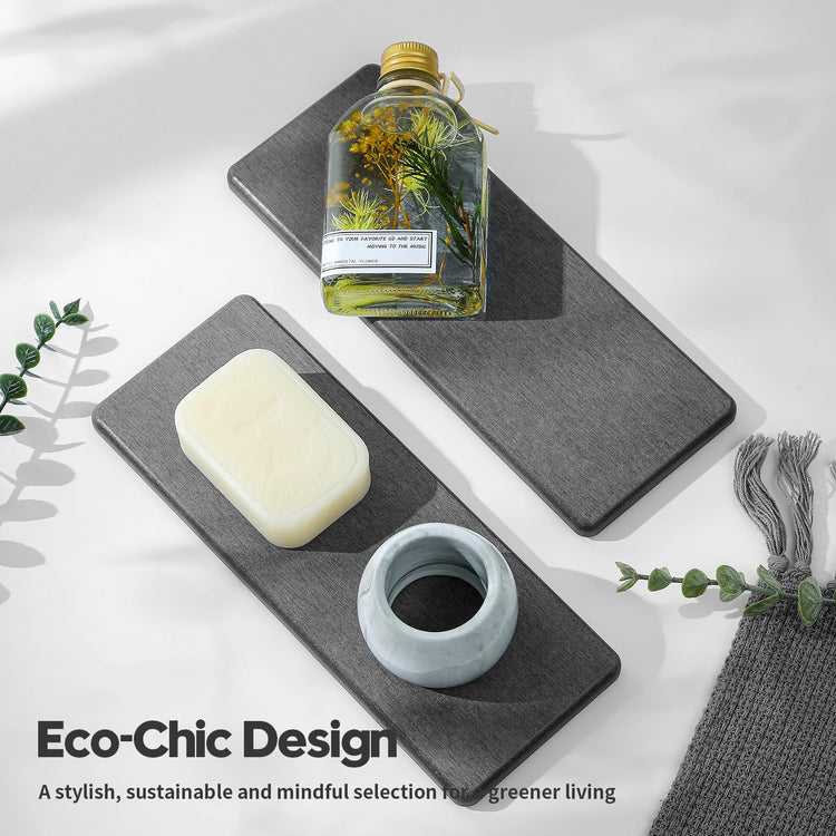 2PCS Bathroom Trays (2 Count)
