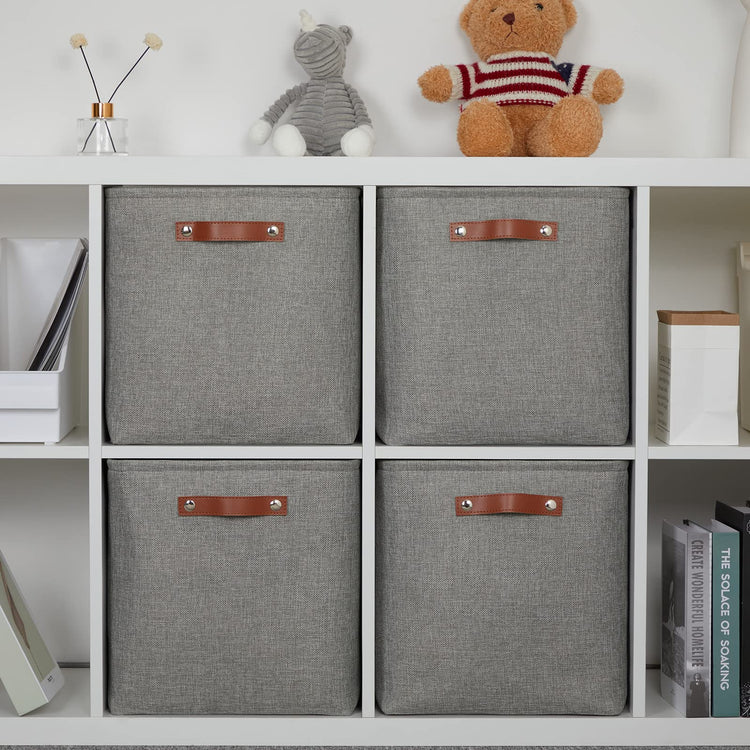 Cube Storage Boxes (4 Count)
