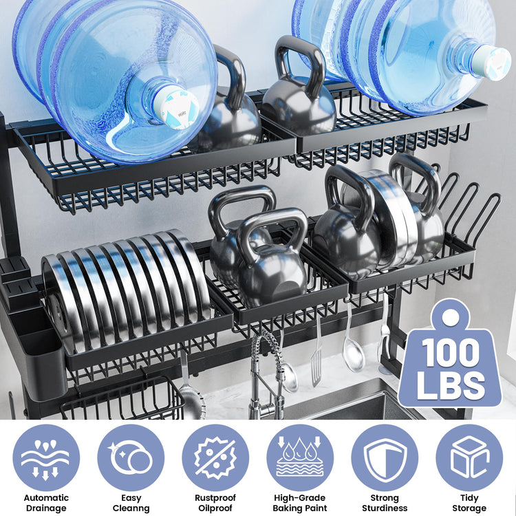 Over The Sink Dish Drying Rack