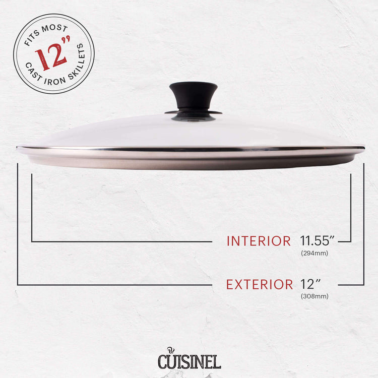 Glass Lid 12"