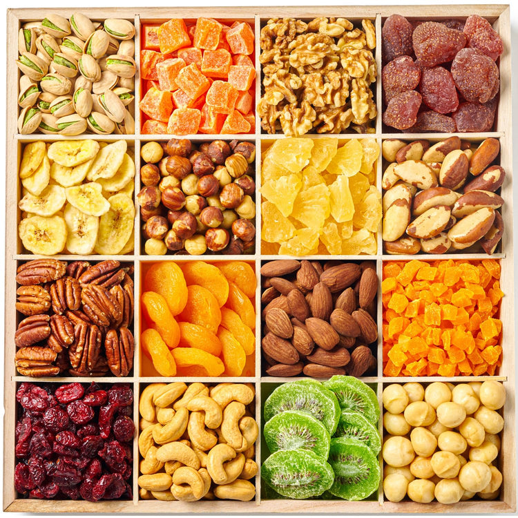 Nuts & Dried Fruit Gift Basket (64 Ounce)
