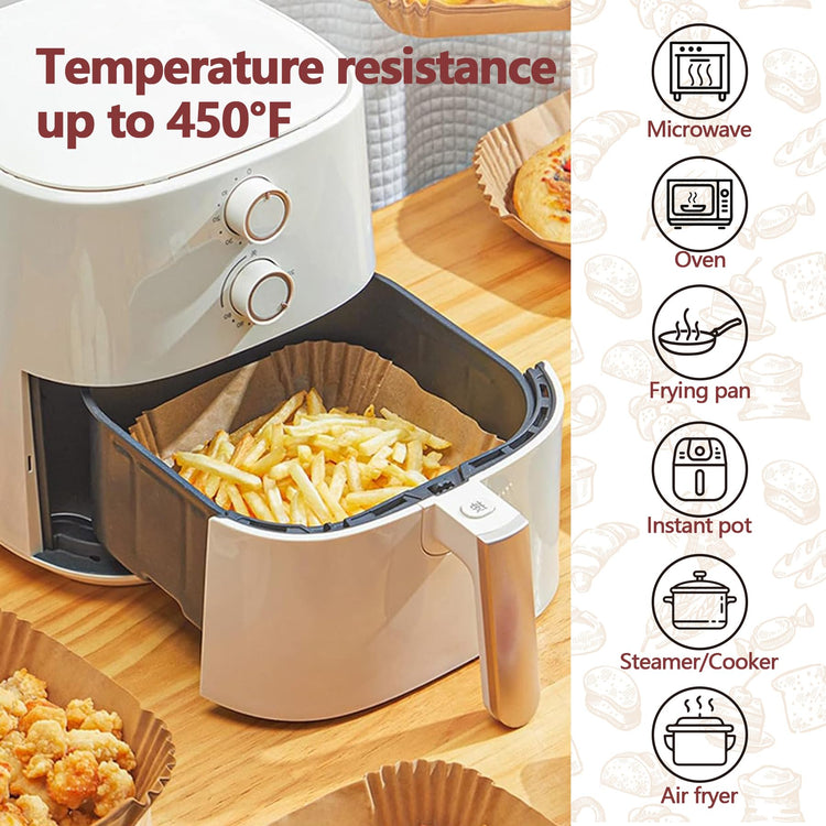 10 Inch Air Fryer Liners Disposable