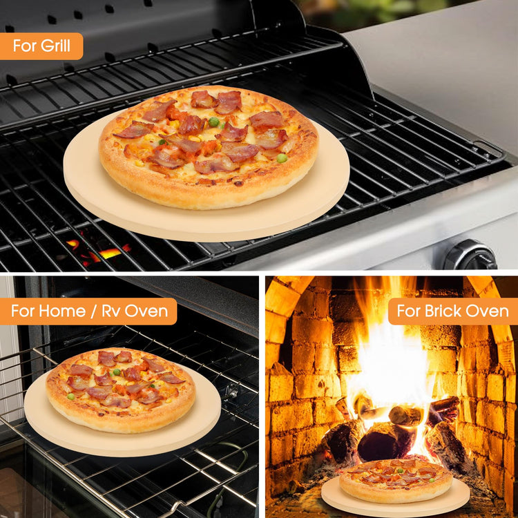 Small 12 inch Round Pizza Stone