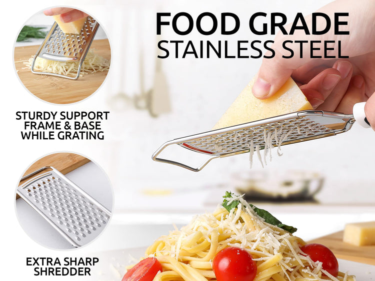 Professional Cheese Grater Stainless Steel (2 Count)