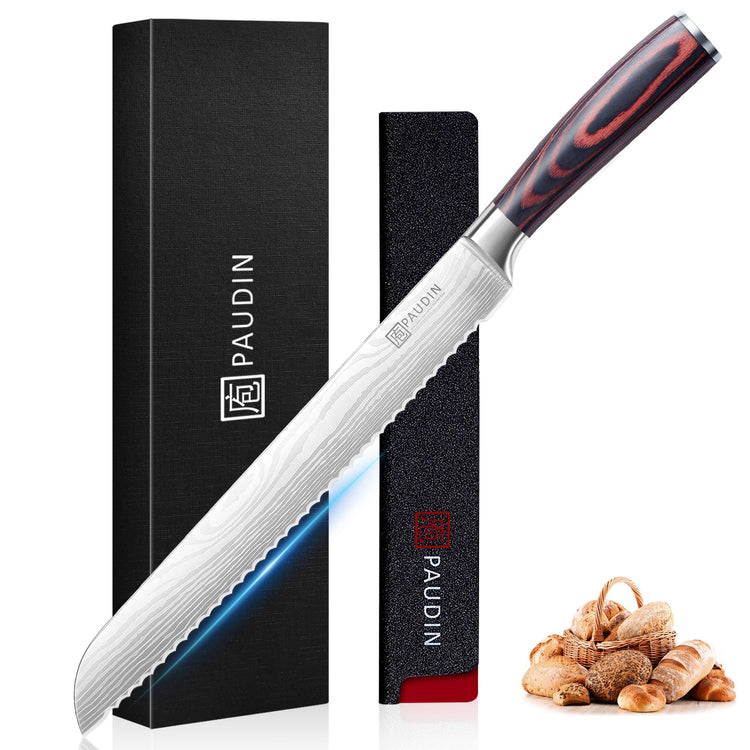 Bread Knife 10 inch Serrated Knife