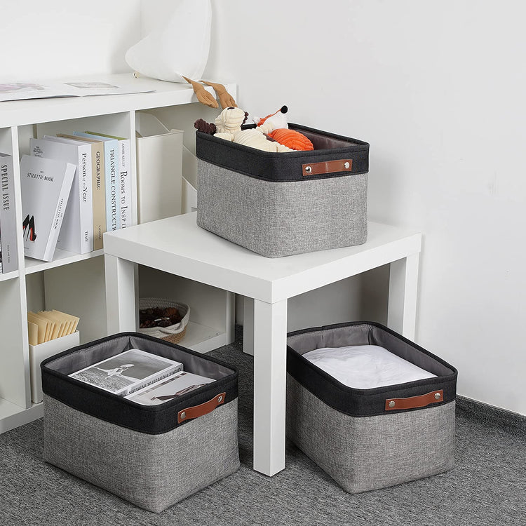 Fabric Baskets for Storage (3 Count)