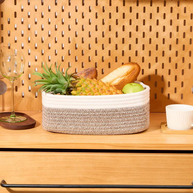 Small Storage Baskets for Organizing (3 Count)