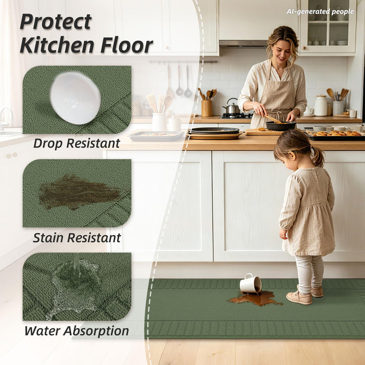 Kitchen Rugs 20"x30"