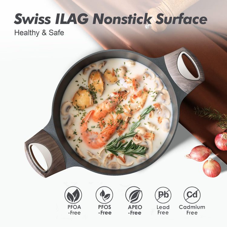 Nonstick Stock Pot with Lid
