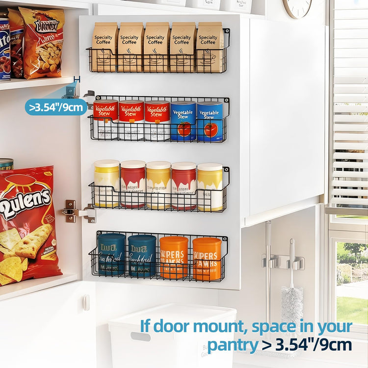 Spice Rack Wall Mount (4 Count)