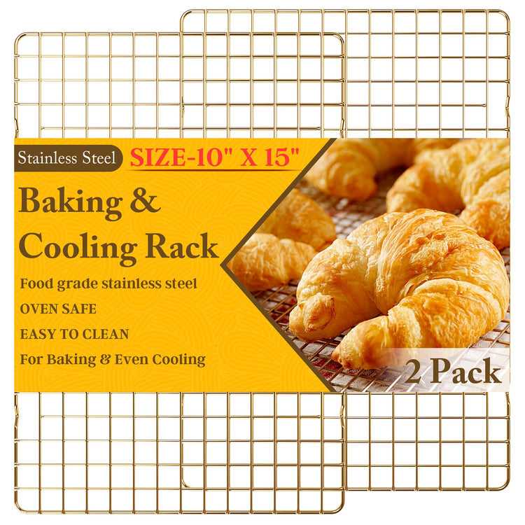 2 Pack Cooling Racks for Cooking and Baking