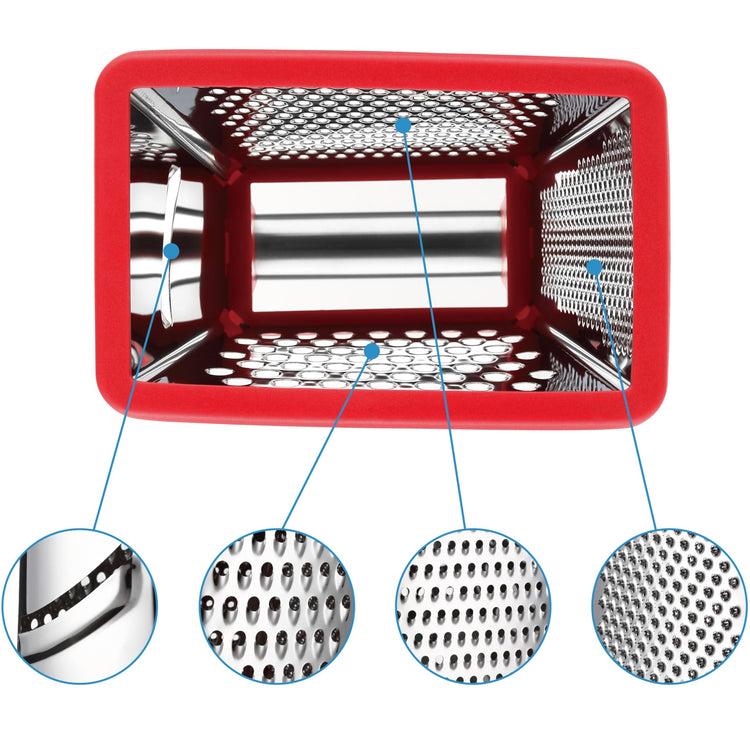 Stainless Steel XL Cheese Grater for Kitchen