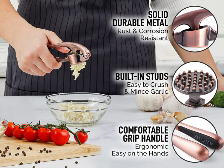 Premium Garlic Press Set