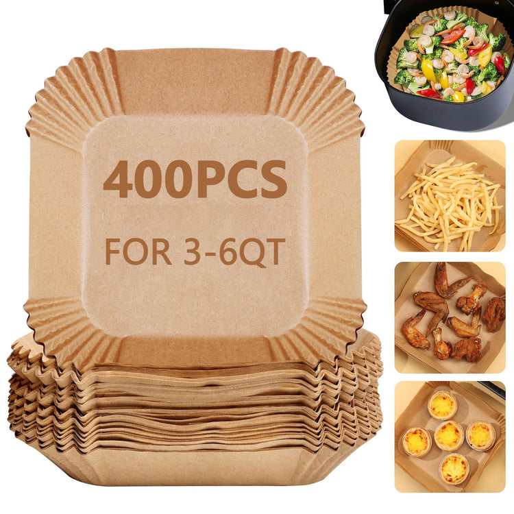 7.5 Inch Air Fryer Liners (400 Count)