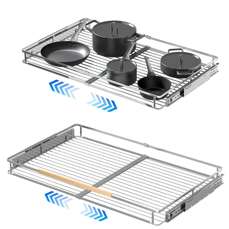 2Pack Expandable Pull Out Cabinet Organizer (2 Count)