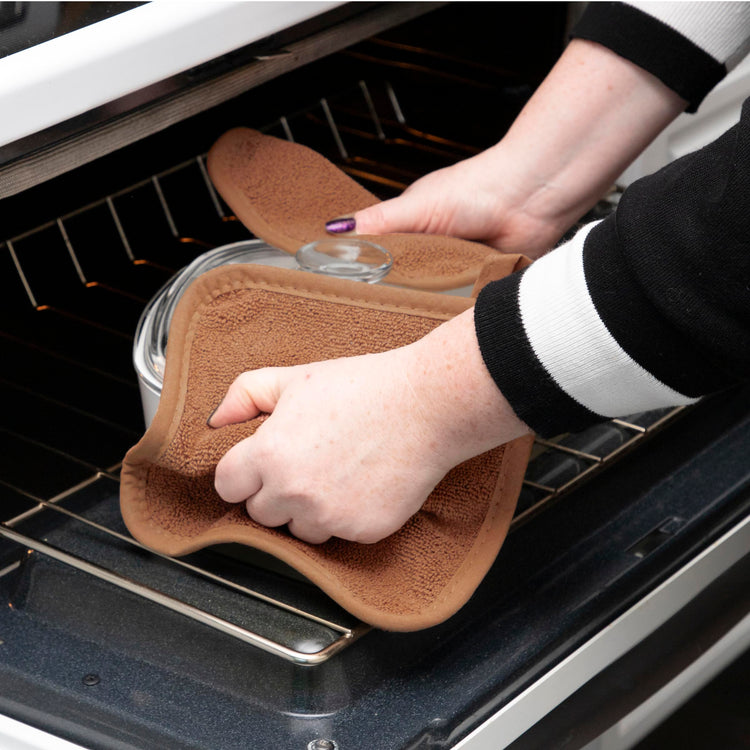 Terry Potholder & Hot Pad (4 Count)