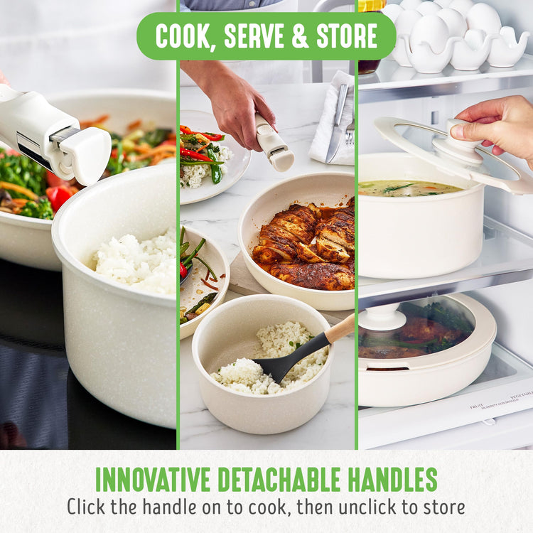 10 Piece Nonstick Pots & Pans Set