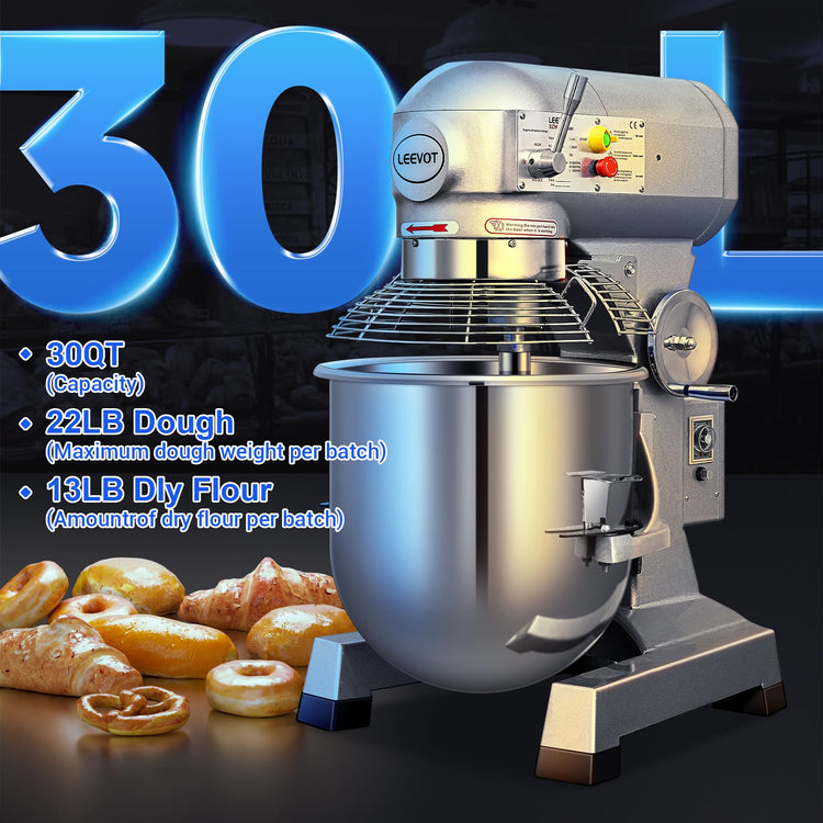 Commercial Food Mixer 30Qt