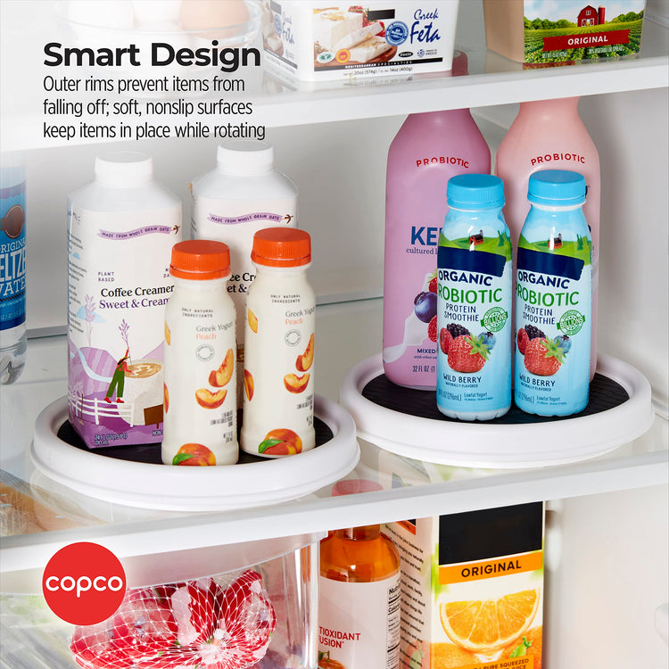 Lazy Susan Turntable Organizer Set of 2