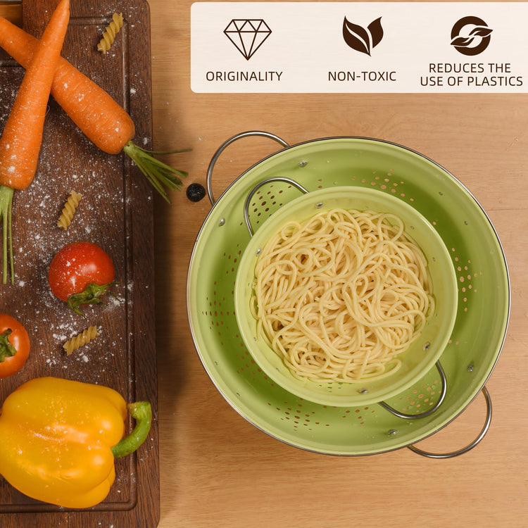 Metal Colander 2 Pack (2 Count)