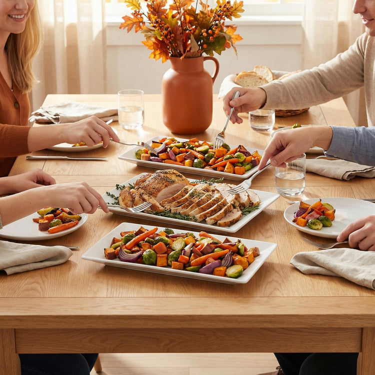 12" Serving Platters Set of 4 (4 Count)
