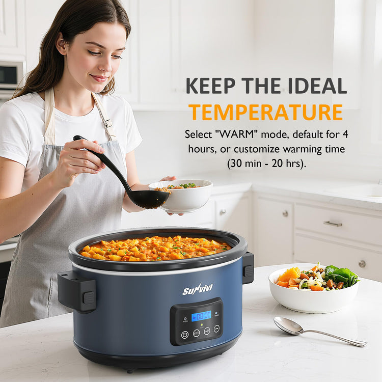 8.5 Quart Programmable Slow Cooker