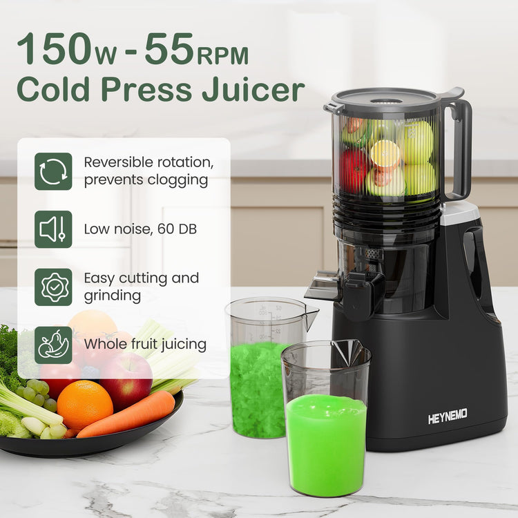 HEYNEO Slow Masticating Juicer Machine