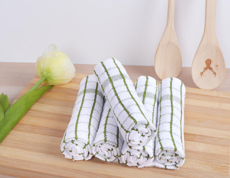 Kitchen Dish Cloths Set of 8 (8 Count)