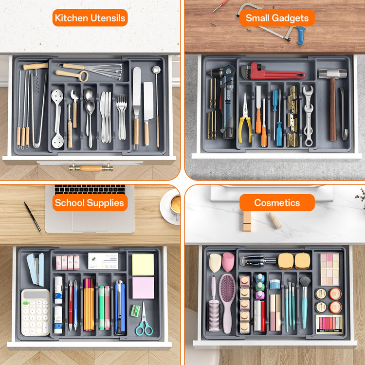 Large Silverware Organizer (2 Count)