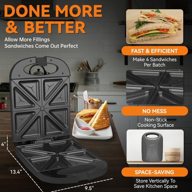 Baker’s Friend Breakfast Sandwich Maker
