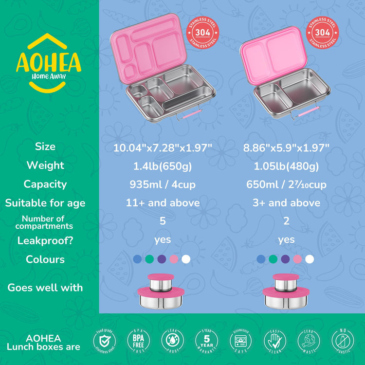 Stainless Steel Bento Box Kids