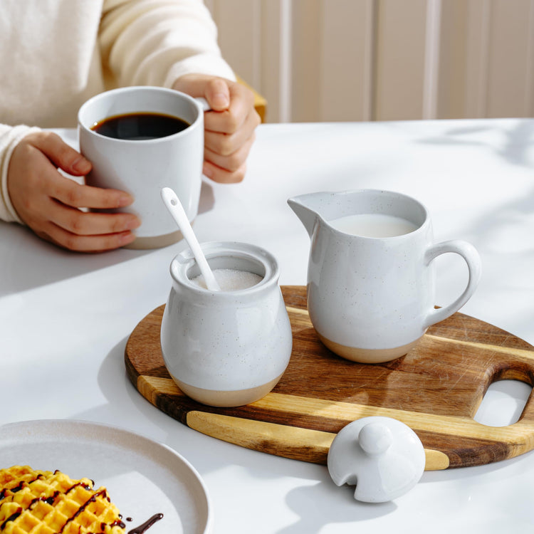 10oz Sugar Bowl & 13oz Creamer Set