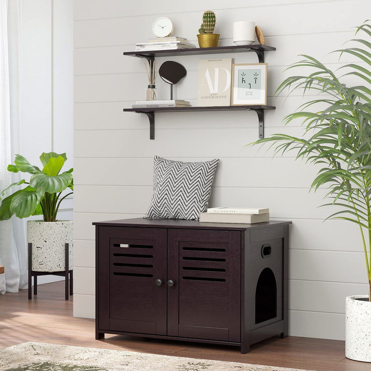Long Wall Shelves (2 Count)