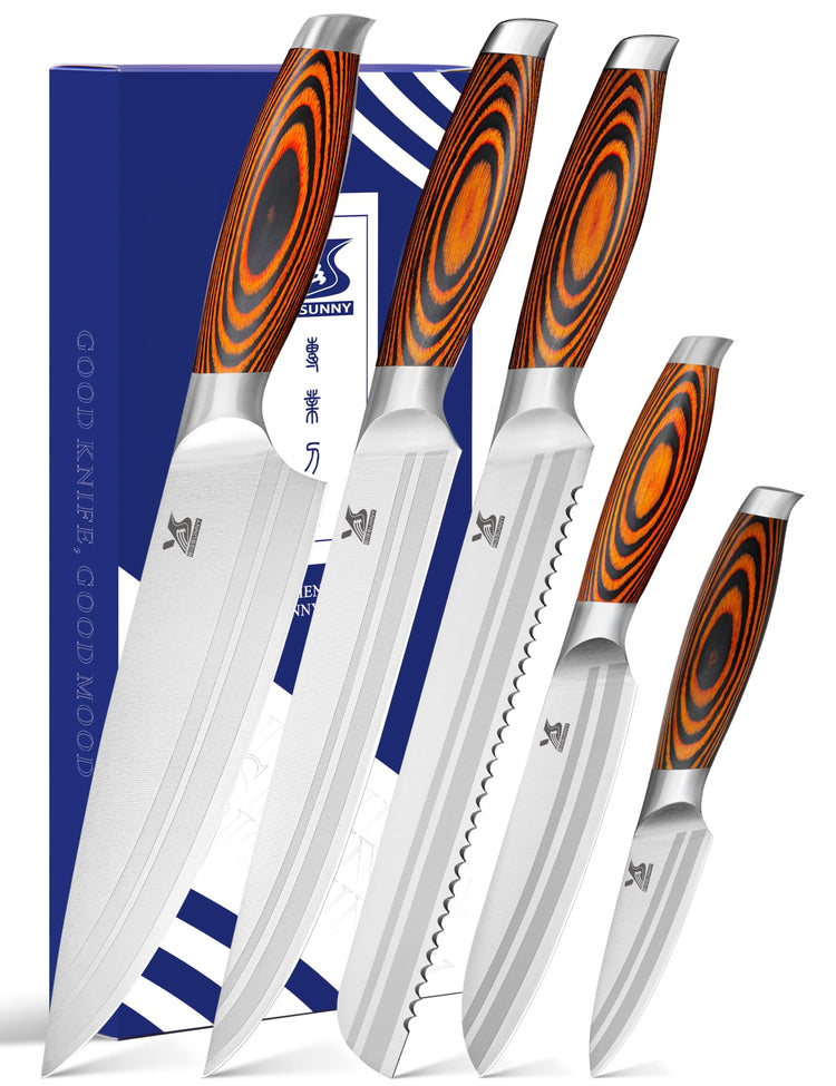 5pcs Knife Set Kitchen Utensils Knife (5 Count)