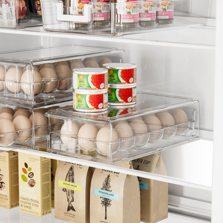 BPA Free Stackable Egg Container (18 Count)