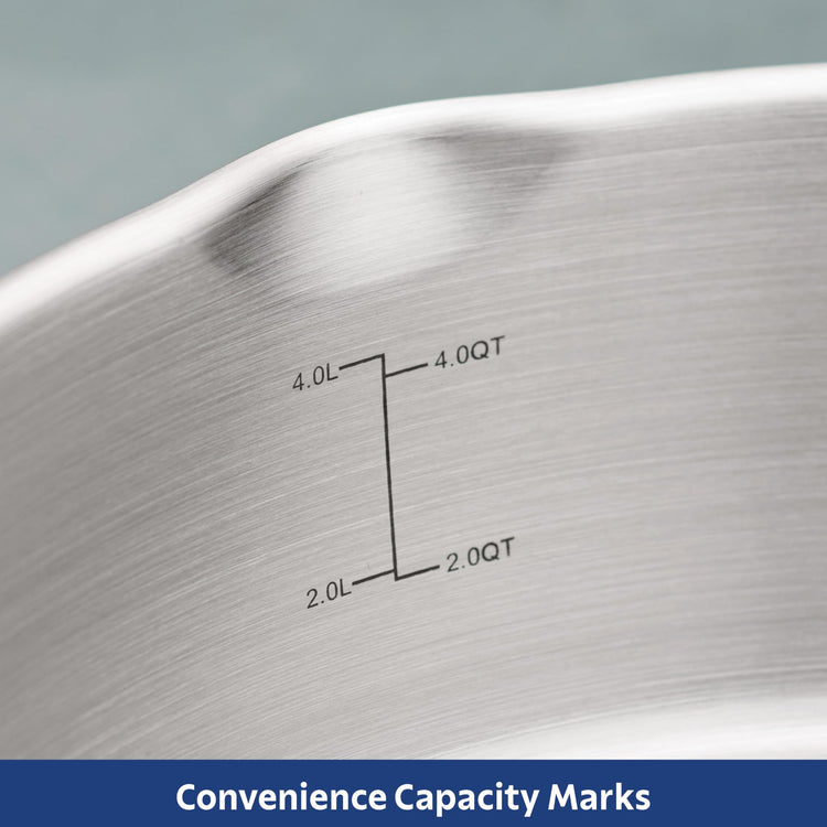 Tempo Tri Ply Base Stainless Steel 6