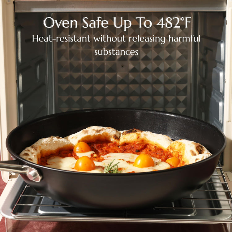 Ceramic Nonstick Skillets Set