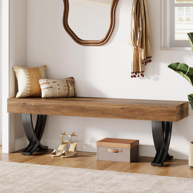 Entryway Shoe Bench