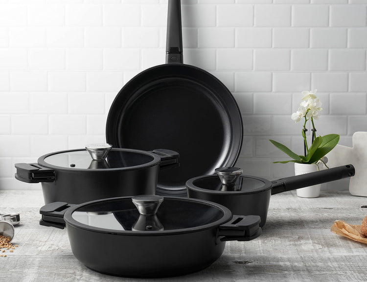 Noir 7 Piece Cookware Set