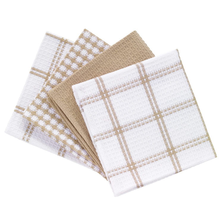 Premium Waffle Dish Cloths (4 Count)