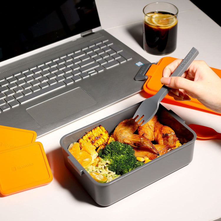 Stackable 2 Tier Adult Bento Box