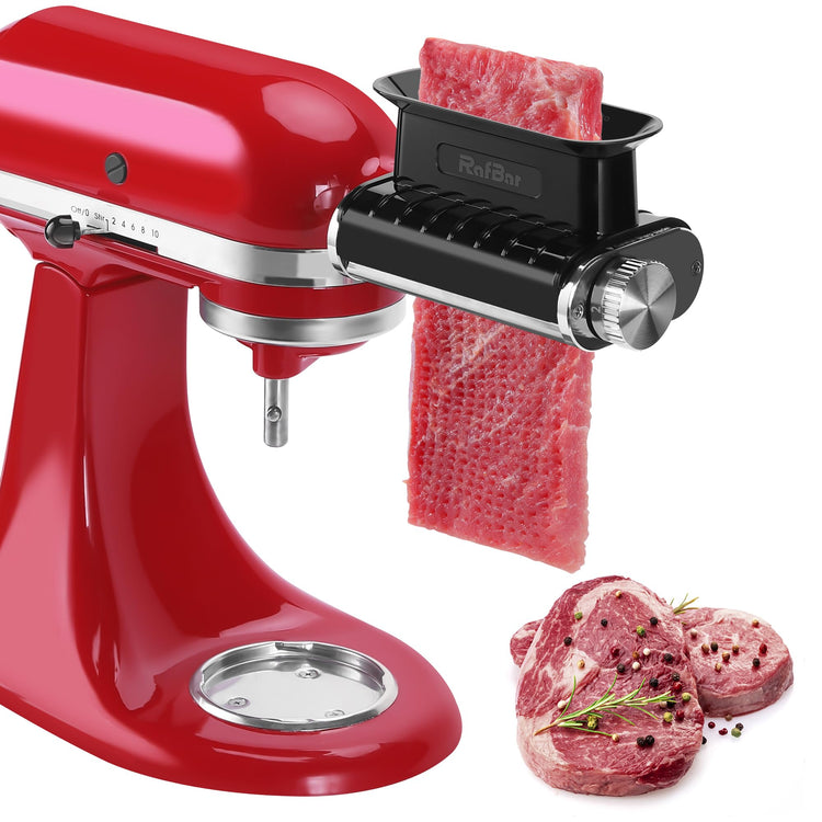 Adjustable Thickness Meat Tenderizer Attachment for Kitchenaid Stand Mixers