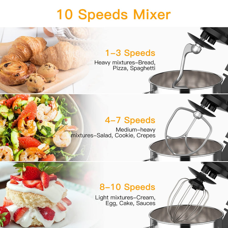 7.5 QT Stand Food Mixer